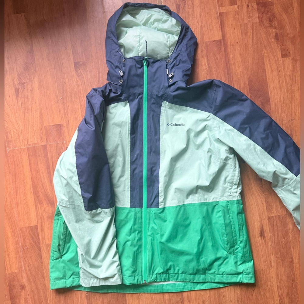 Columbia Colour Block Waterproof Windbreaker